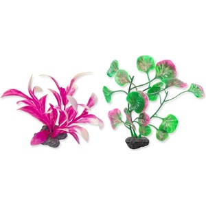 TETRA Plantastics XS растения розови 6 бр