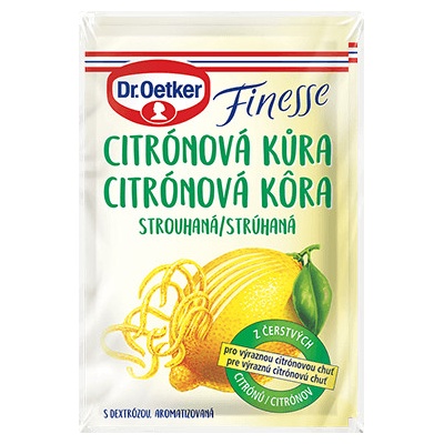 Dr. Oetker Finesse Citrónová kôra strúhaná 2 x 6 g