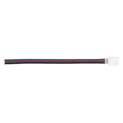 ULTRALUX КОНЕКТОР ГЪВКАВ ultralux ЗА rgb led ЛЕНТА (ЖЕНСКИ) 5бр (pk4pf)