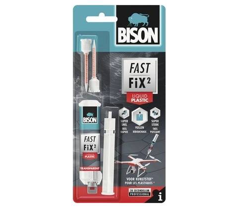 BISON Lepidlo FAST FIX PLASTIC 10 g