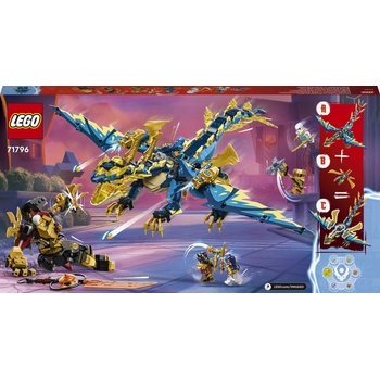 LEGO® NINJAGO® 71796 Živelný drak proti robotovi císařovny
