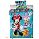 Jerry Fabrics Obliečky Mickey a Minnie games bavlna 140x200 70x90