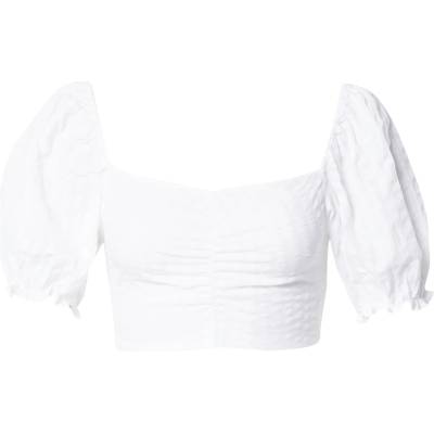 Monki Блуза бяло, размер 48