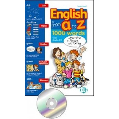 ENGLISH FROM A TO Z Book + audio CD