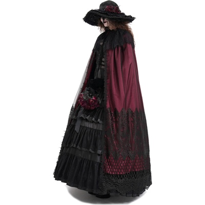 Devil Fashion Red Winter Gothic Čierna