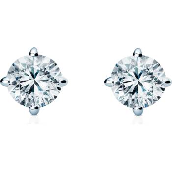 SAVICKI Обеци The Light: бяло злато, диаманти