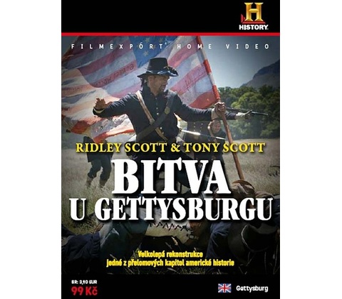 Bitva u Gettysburgu - digipack DVD