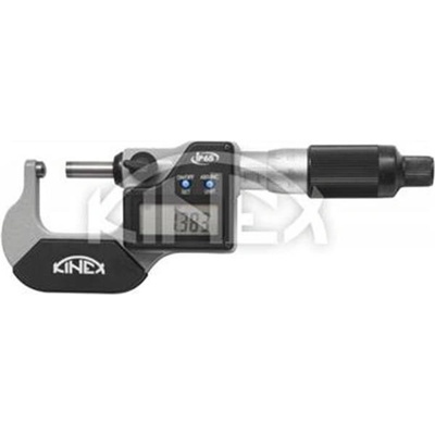 KINEX Digitální mikrometr na trubky 0-25 mm, 0.001mm, DIN 863, IP 65