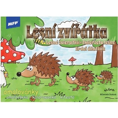 Maľovanka A5 Lesné zvieratká