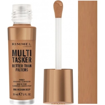 Rimmel London Multi-Tasker Better Than Filters 3v1 Dlhotrvajúci tónovací make-up 006 Medium-Deep 30 ml