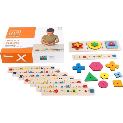 Toys for Life Образователна игра Toys for Life - Направи си цвете, Уча формите и цветовете (900000092)