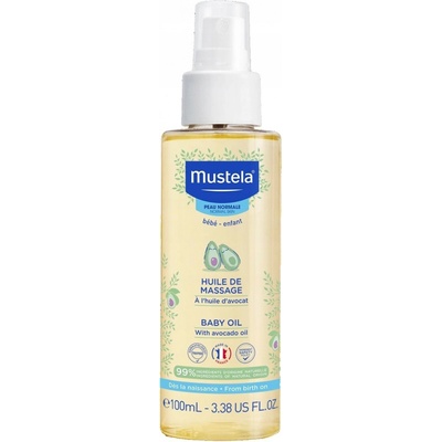 Mustela Bébé Baby Oil hydratační masážní olej pro děti od narození 100 ml – Zboží Dáma