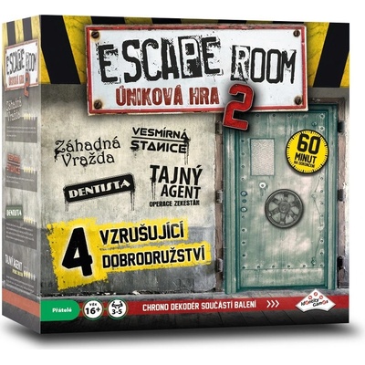 Escape room 2: úniková hra 4 scenáre