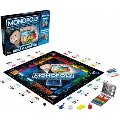 Hasbro Monopoly Super elektronické bankovnictví