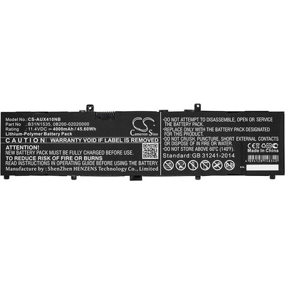 Батерия за Asus Ux310, Ux310uak, Ux410uq и други, 4000 mAh, Li-Ion (CS-AUX410NB)