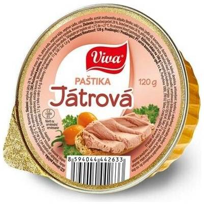 Viva Paštika játrová 16 x 120 g