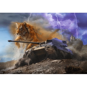 Trefl - Puzzle World of Tanks: Tiger II - 1 000 piese