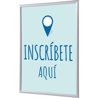 Jansen Display Set klaprámu A4, Přihlášení, modrý, španělsky, 241 x 328 mm – Hledejceny.cz