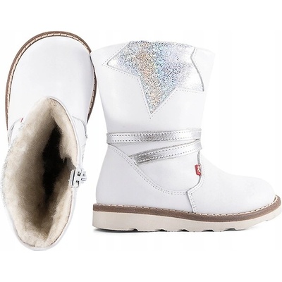 Emel E2619-1 dívčí zateplené zimní kozačky