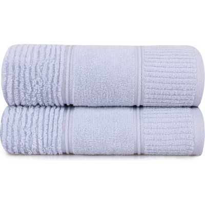 Foutastic sada bavlněných ručníků Daniela světle modré 2ks 50 x 90 cm