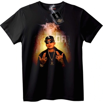 NOONEBRAND Тениска The Don Музика - M, White