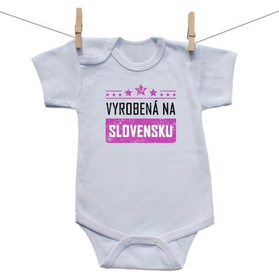 Body s krátkym rukávom Vyrobená na Slovensku