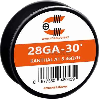 Coilology Plain wire KA1 odporový drôt AWG 28 ga 0,32 mm