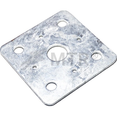 MTR Deska bez matice k patce pilíře 80x80x4mm