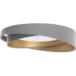 BPS Koncept Led димируемо таванно осветително тяло sm. galaxy m. led/24w/230v Ø 55 см сиво/златисто + дистанционно управление (bs0784)