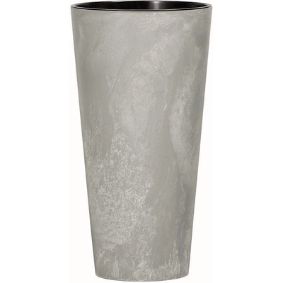 Prosperplast Květináč s vkladem TUBUS SLIM BETON EFFECT šedý 25 cm – Hledejceny.cz