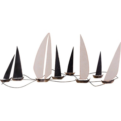 Wallity Метална декорация за стена 117x52 cm Ocean - Wallity (279ENZ2519)