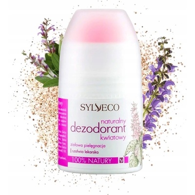 Sylveco Body Care Floral deodorant roll-on bez obsahu hliníkových solí 50 ml