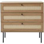 Unique Furniture Нисък скрин от декор от дъб в естествен цвят 80x75 cm Pensacola - Unique Furniture (44634023)