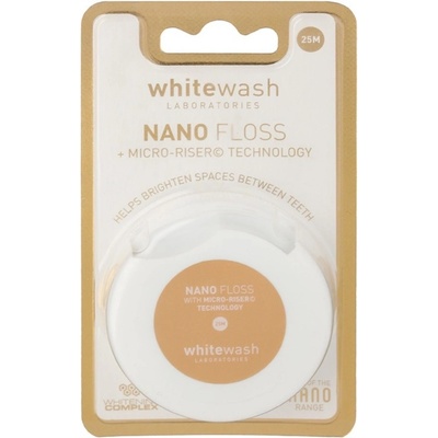 Whitewash Nano Range Micro Riser bělící zubní nit 25m