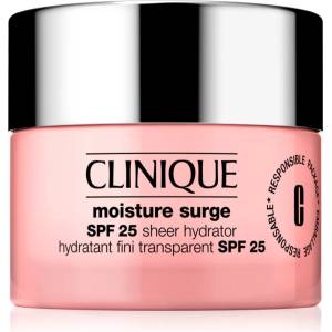 Clinique Moisture Surge SPF 25 Sheer Hydrator дневен успокояващ и хидратиращ крем SPF 25 30ml