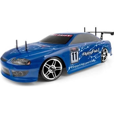 HiMOTO Drift TC Brushless 2,4 GHz RTR set modrá RC_321467 1:10