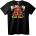 NOONEBRAND Тениска на The Flash - Ден за крака - M, Black