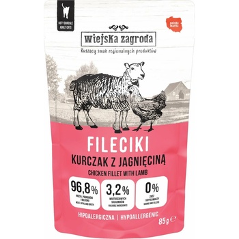 Wiejska Zagroda Kuřecí Filety s Jehněčím 85 g
