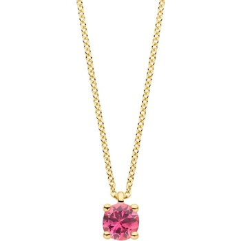 Blush Златно колие с рожден камък турмалин (месец октомври) Blush 3200YPT (3200YPT)