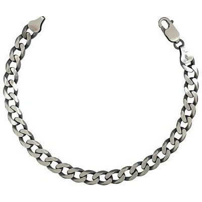 INFINITYSILVER Strieborný pánsky náramok pancr oxi antik SB23082921