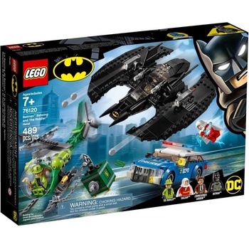 LEGO® Super Heroes 76120 Batmanovo letadlo a Hádankářova krádež