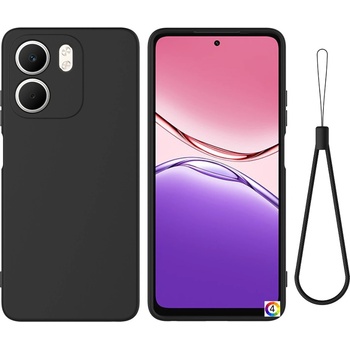 OPPO A5x 5G / 4G Hand Strap Силиконов Калъф TPU и Протектор