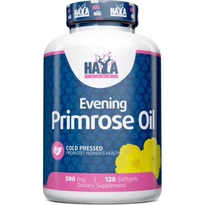 Haya Labs Evening Primrose Oil, 500 mg, 120 капсули, Haya Labs (14738)
