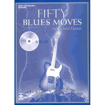 FIFTY BLUES MOVES + CD / gitara + tabulatúra