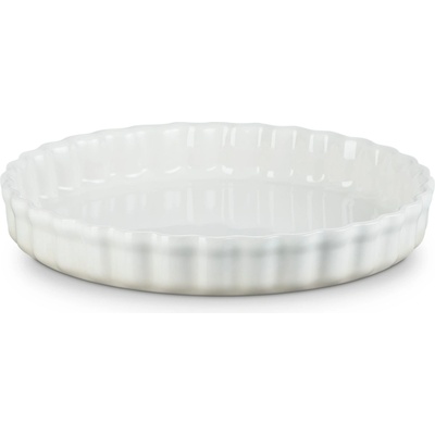 Le Creuset Кутия за торта 28 см, MERINGUE, керамика с глазура, Le Creuset (LECR71120287160001)