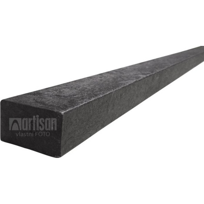 Plastové plotovky Transform rovné 50x30x2000, hnědé - recyklát