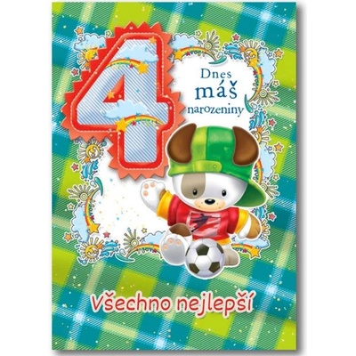 Přání k narozeninám CMF43, dětské