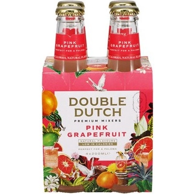 Double Dutch Pink Grepfruit Soda 4 x 0,2l
