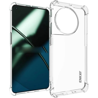 OnePlus 11 5G ENKAY Силиконов Калъф и Протектор