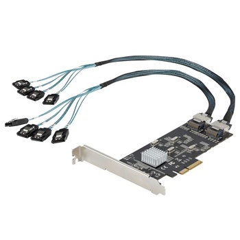 StarTech StarTech. com 8P6G-PCIE-SATA-CARD интерфейс карта/адаптер Вътрешна Mini-SAS (8P6G-PCIE-SATA-CARD)